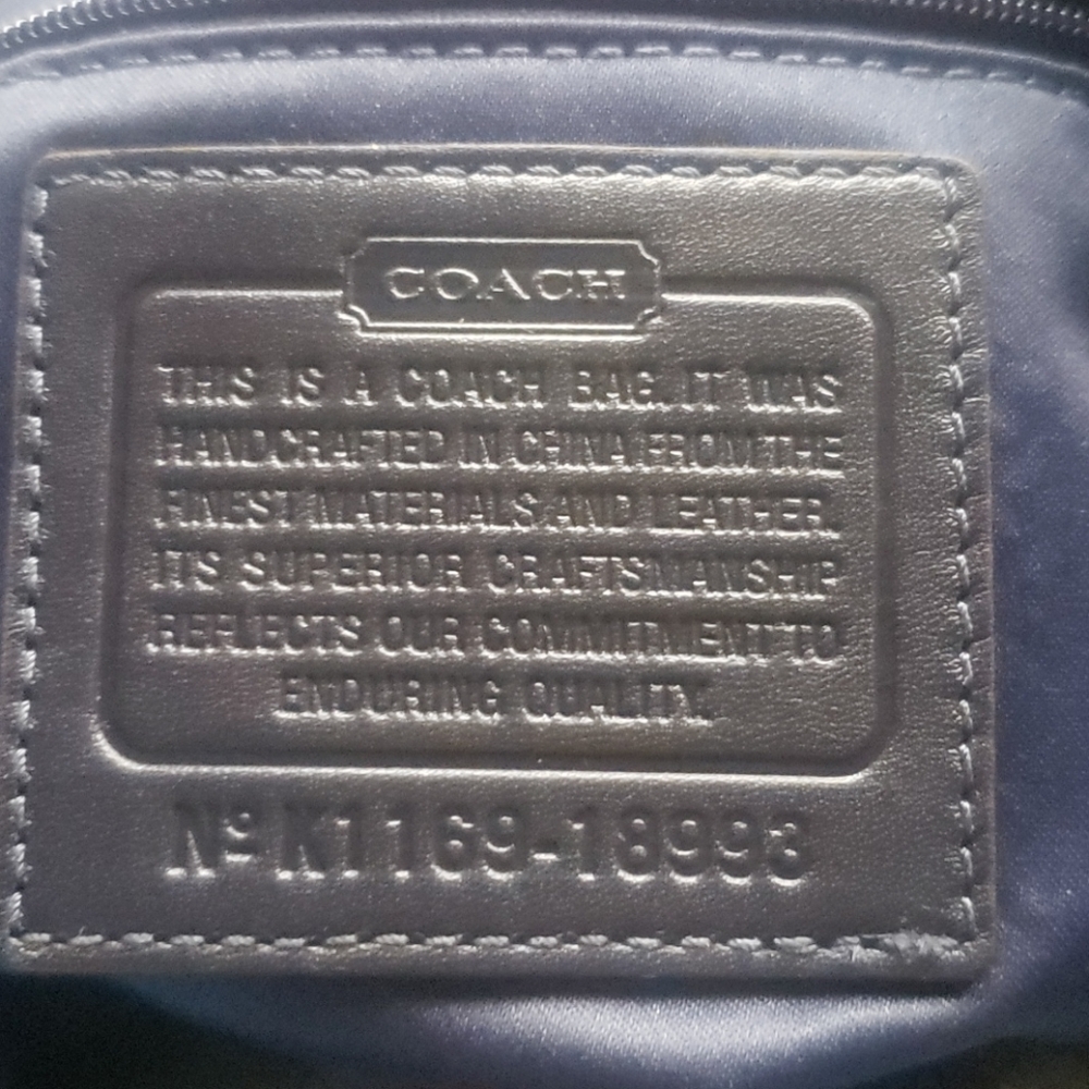 15x15 just like new Coach purse - Picture 7 of 7
